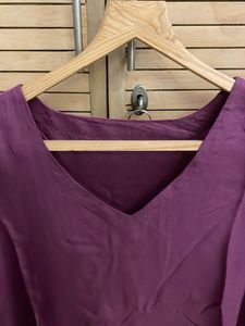 purple, ladies kurta, XL/L
