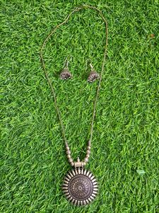 New Sliver Oxidized Jewellary Set