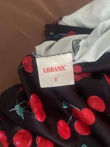 Cherry Print Mini Dress