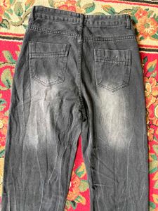 y2k Washed Black Jeans