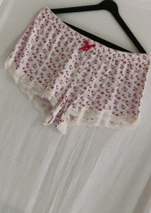 Floral Print Pajama Shorts