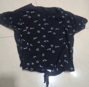 Tie-Front crop top