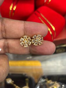 Exquisite Flower Stud Earrings