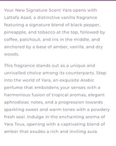 Yara Lattafa Pink Perfume - Sample Set