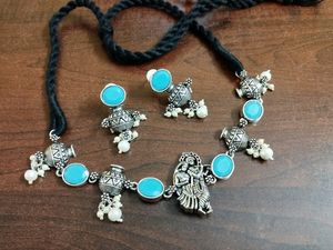 Radha Krishna Beautiful Set With Semi-precious Work 👌👌👌👌💕