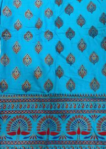 Blue Wrap Around Palazzo Pant