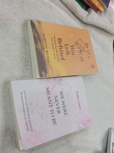 Set of 2 Books: In the Silence & We Were Never Mea