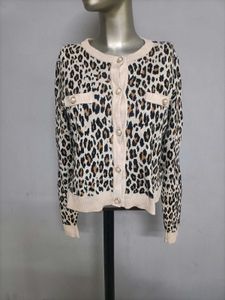 Leopard Print Cardigan ( korean brand )