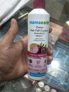 Mamaearth Onion Shampoo - Hair Fall Control