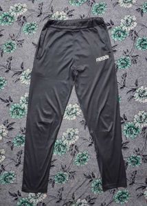 Freedom Black Stretch Track Pants | 2 Zip Pockets