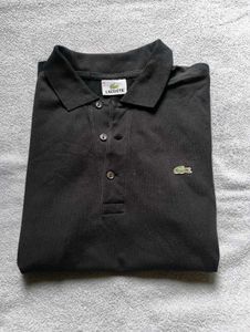 Lacoste Black Polo Shirt
