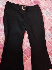 Black Flared Pants