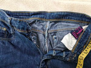 Women's Blue Flare Jeans