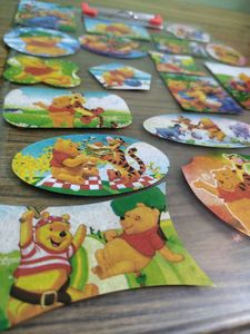 Winnie the Pooh Paper Cutouts (19 Pieces)