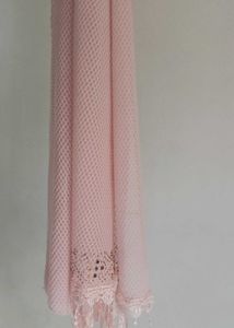 Embellished Pink Net Dupatta