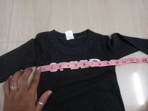 Boys' Gray Black Tracksuit