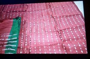 Elegant Maroon Saree
