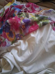 Vibrant Floral Print Dress