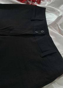 Classic Black Wide Leg Pants - 06