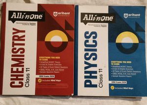 All in One Physics &amp; Chemistry Books Class 11