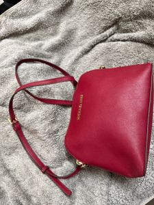 Michael Kors Red Crossbody Bag