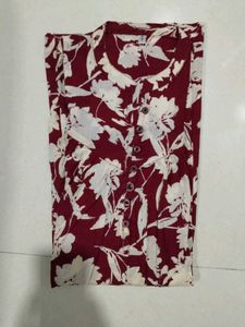 Boho Floral Print A-Line Dress