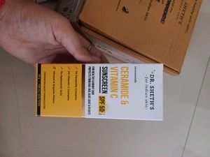 Dr. Sheth's Ceramide &amp; Vitamin C Sunscreen SPF 50