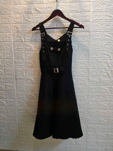 Black Overall Dress for Girls