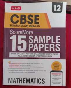 CBSE PCM Sample Papers for Class 12