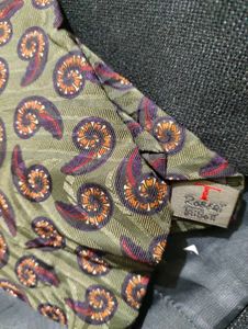 USA imported Designer Talbott Paisley Silk Tie