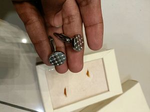 Diamond Studded Cufflinks