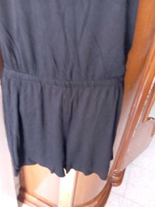 Black Spaghetti Strap Romper