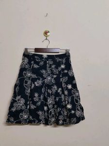 Floral Print Skirt