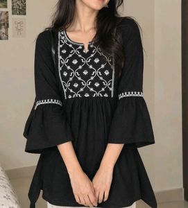 BLACK STYLISH KURTI