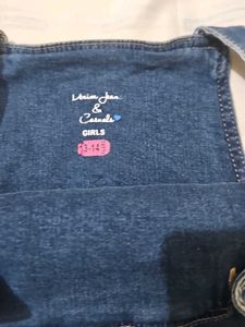 Cute Denim Overall Dress