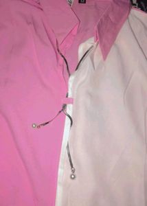 Pink &amp; White Color stylish shirt