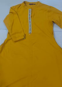 Mustard Kurti
