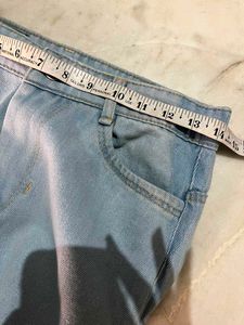 Light Wash Wide Leg Jeans