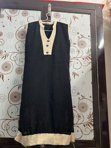 Elegant Black Kurta