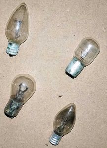 Vintage Decorative Light Bulbs (Set of 4)