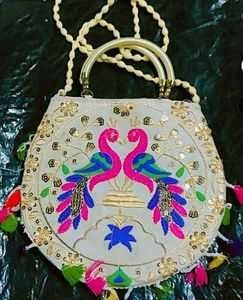 Handcrafted Embroidered Handbag
