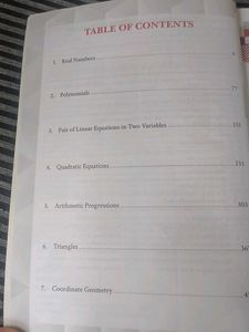 Class 10 Mathematics Vol-1 Book