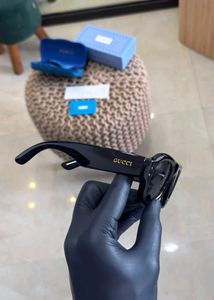 Gucci Black Aviator Sunglasses