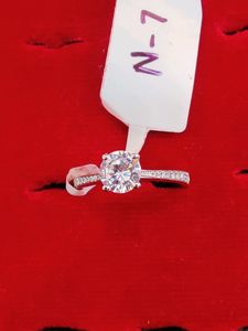 925 Silver Ring With Hallmark  For Womens