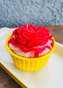 Jar Candle With Rose