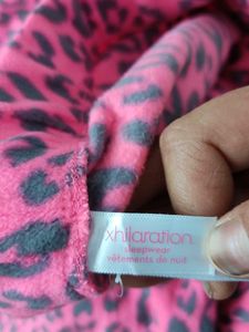 Pink Leopard Print Lounge Pants