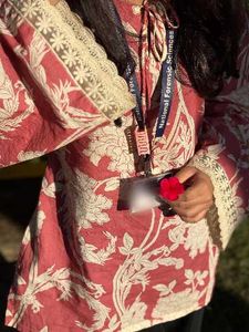 Trendy Pink Bell Sleeves Kurti✨