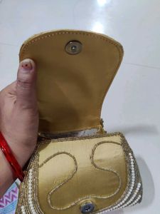 Exquisite Beaded Clutch Bag