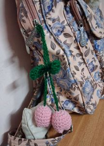 tulip keychain with Cherry Charm