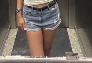Y2k Imported Denim Shorts
